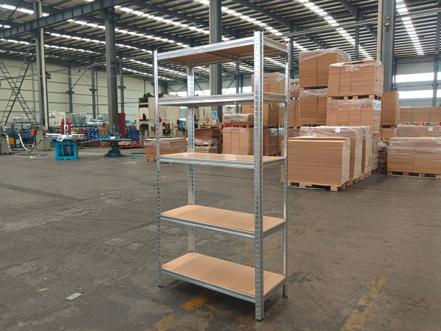 Lot de 2 Étagères Métalliques – 5 niveaux – 875 kg – Montage sans vis