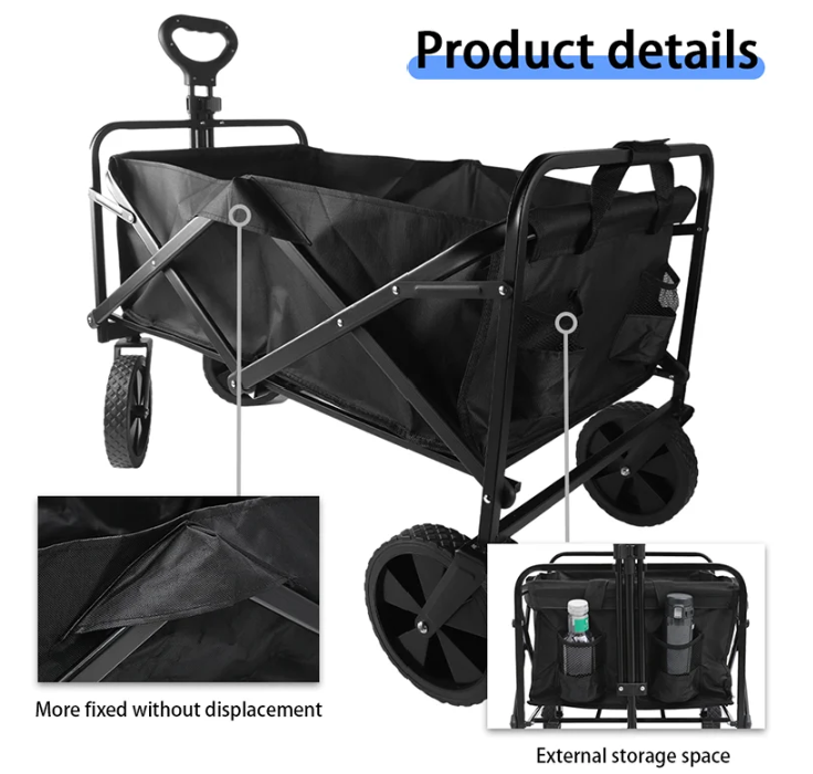 Chariot de Camping Pliable – Polyvalent et Ultra Résistant