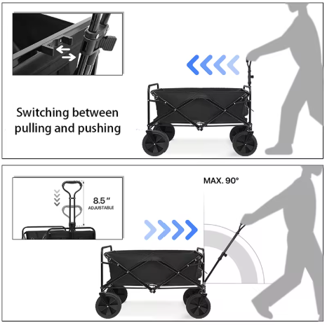 Chariot de Camping Pliable – Polyvalent et Ultra Résistant