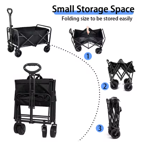 Chariot de Camping Pliable – Polyvalent et Ultra Résistant