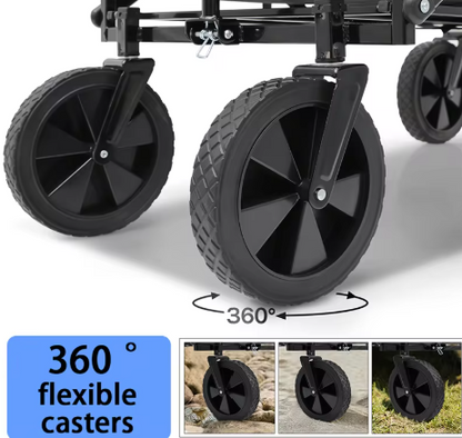 Chariot de Camping Pliable – Polyvalent et Ultra Résistant
