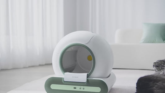 Bac à Litière Automatique Intelligent – Nettoyage Automatique & Contrôle via Application