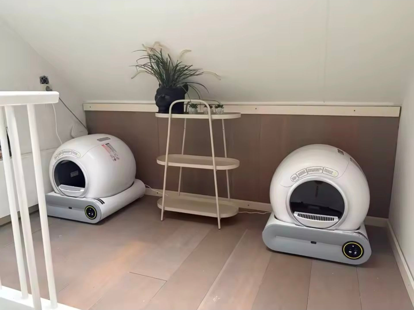 Litière Automatique Connectée Pour Chat