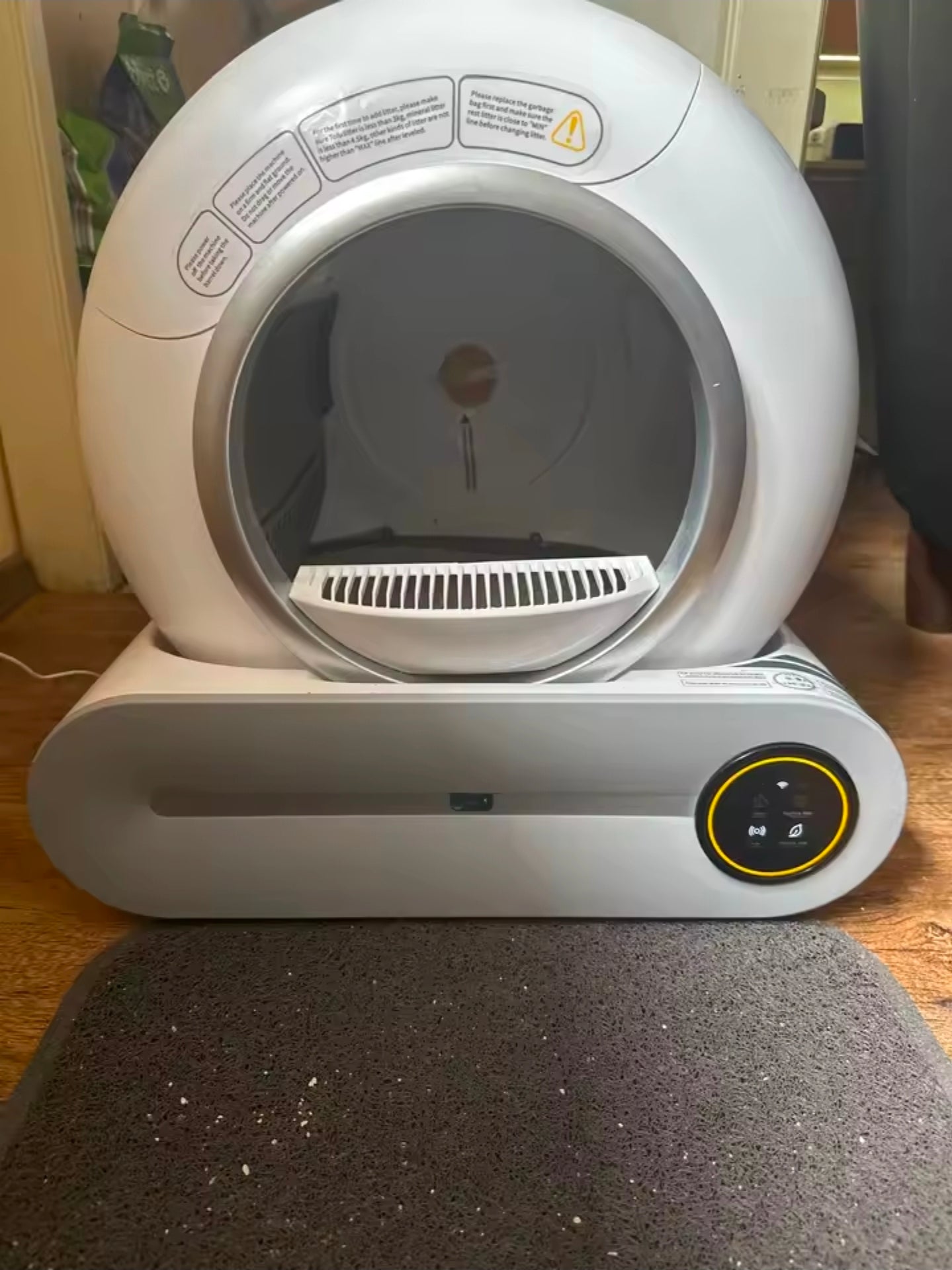 Litière Automatique Connectée Pour Chat