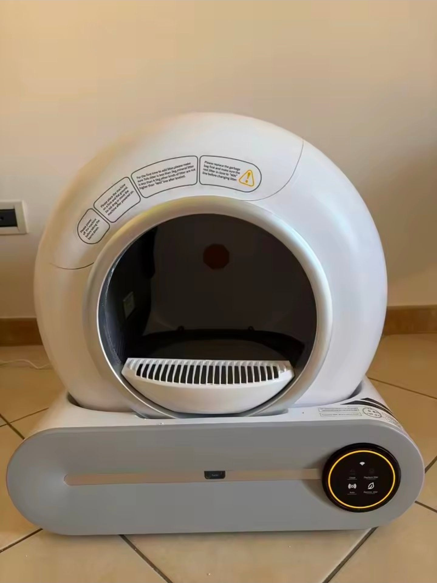 Litière Automatique Connectée Pour Chat